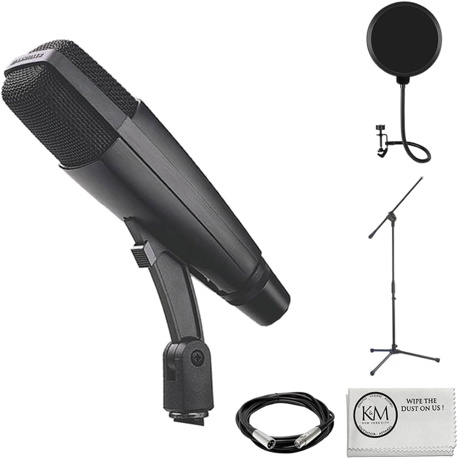 Amazon.com: Sennheiser MD 421-II Microphone Bundle with Pop Filter