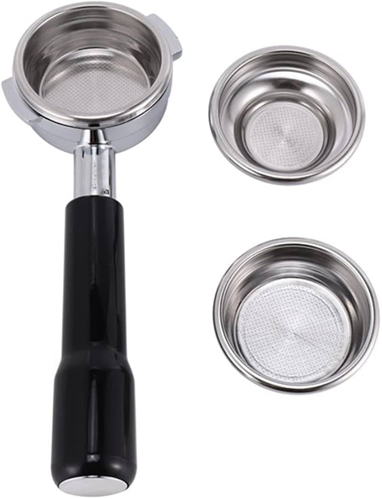 Amazon | シングルおよびデュアルカップフィルターバスケット付き58MM