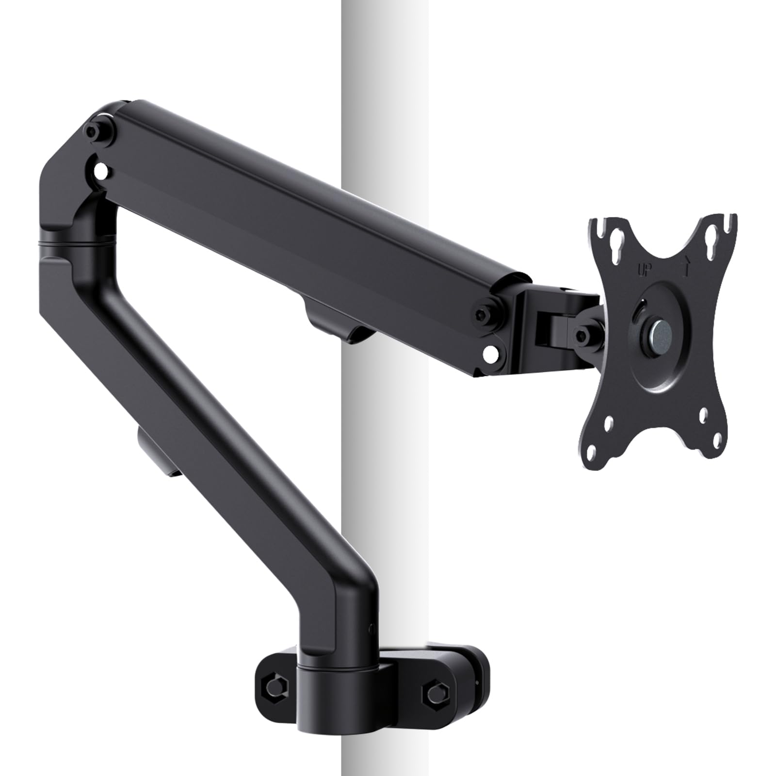 Amazon.co.jp: ACCURTEK モニターアーム ポール取付け 支柱 機械