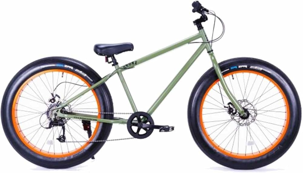 Amazon | 自転車 通販 BRONX 26BRONX-DD アーミーグリーン×オレンジ
