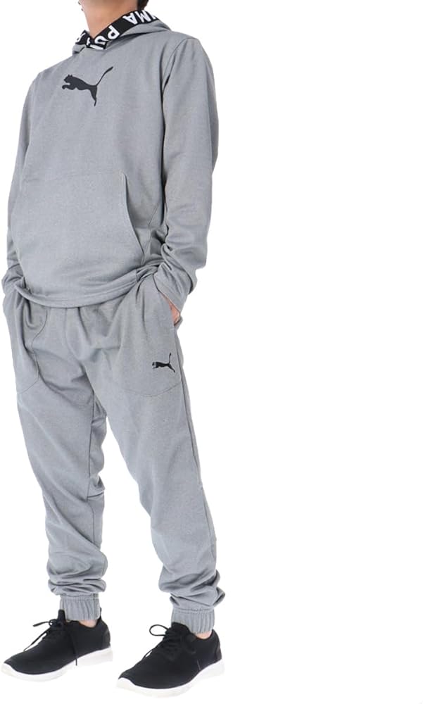 Amazon | [プーマ] スウェット メンズ 上下 フード付き ビッグロゴ