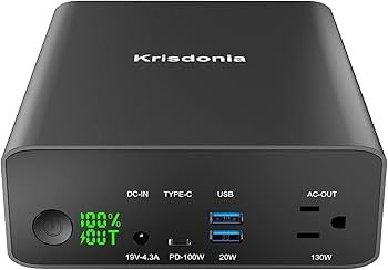 Amazon | Krisdonia ポータブル電源 80000mAh 大容量 モバイル