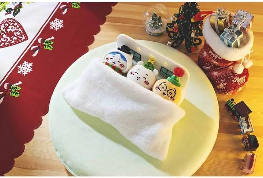Amazon.co.jp: ちいかわ ハッピーホリデーなおやすみベッドと繋がる