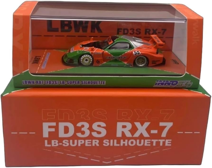 Amazon.com: Inno Models Car Compatible with Mazda RX7 FD3S LB