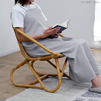 Amazon.co.jp: KAGLAB ラタンチェア パーソナルチェア 籐家具 アジアン