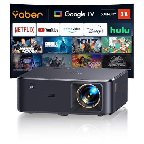 Amazon.co.jp: 【JBLスピーカー＆Google TV搭載】Yaber K2s