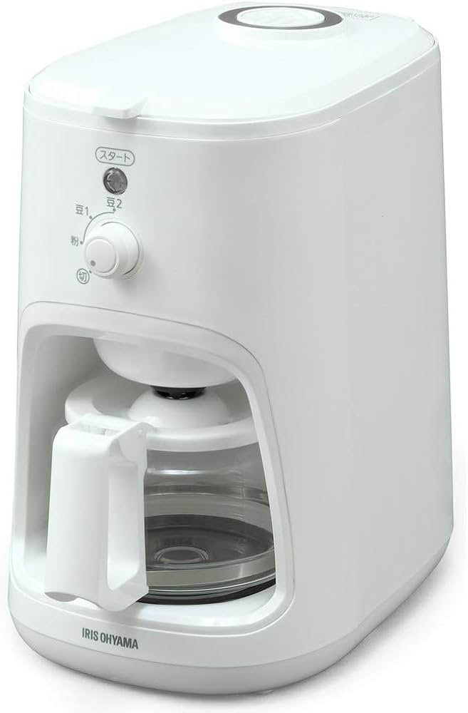 Amazon | アイリスオーヤマ コーヒーメーカー 全自動 メッシュ