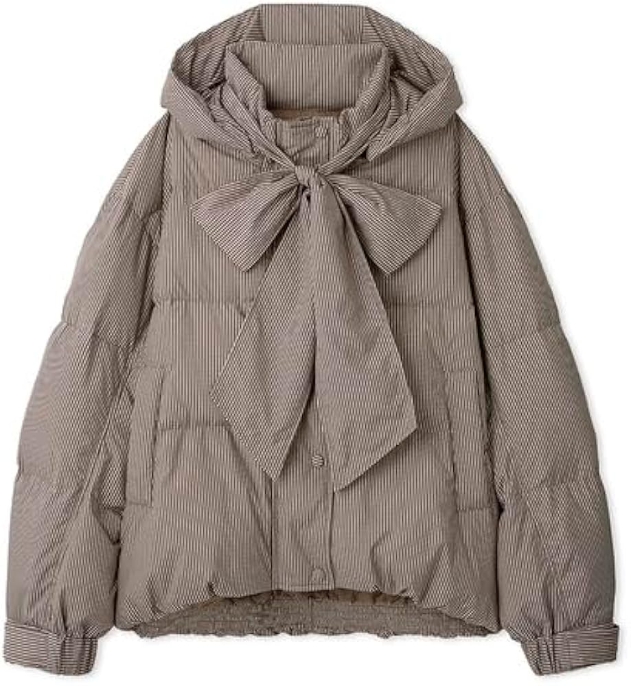 Amazon.co.jp: [リリーブラウン] Recycleリボンダウンジャケット