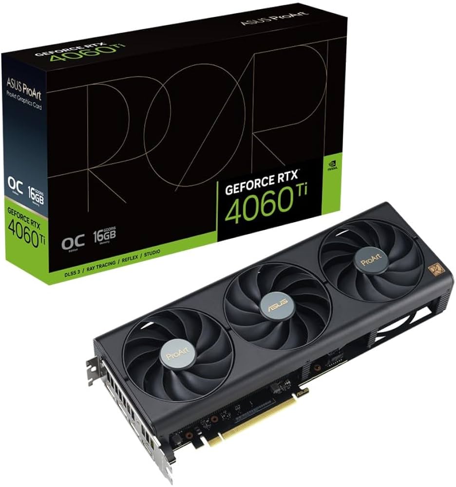 Amazon | ASUS NVIDIA ビデオカード ProArt GeForce RTX 4060 Ti OC