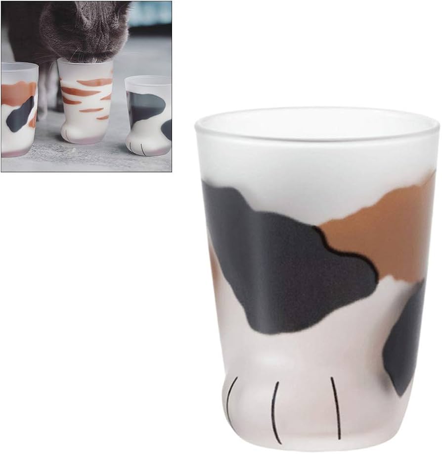 Amazon | Besline 猫あし ペアグラス ティーセット 猫足グラス 可愛い