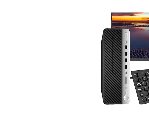 Amazon.com: HP ProDesk 600 G3 SFF 桌上型電腦附21.7 吋FHD 顯示器