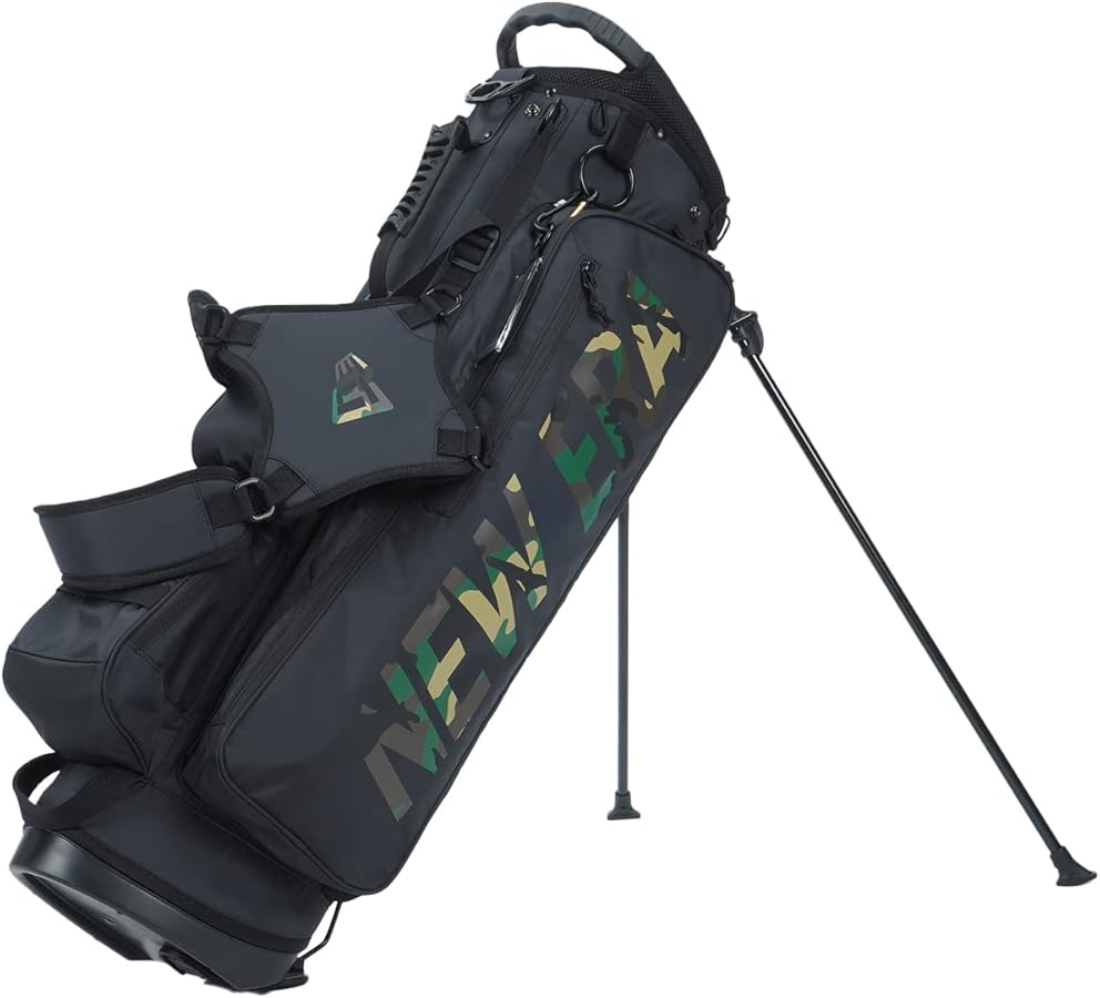 Amazon.co.jp: [ニューエラ] ゴルフ キャディーバッグ スタンド式