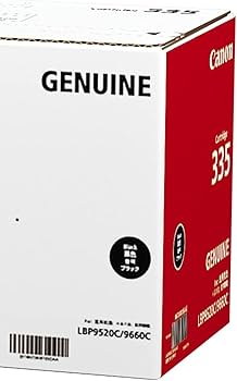 Canon トナーカートリッジ 335ブラック 2本 純正品 ※箱に剥がし後あり