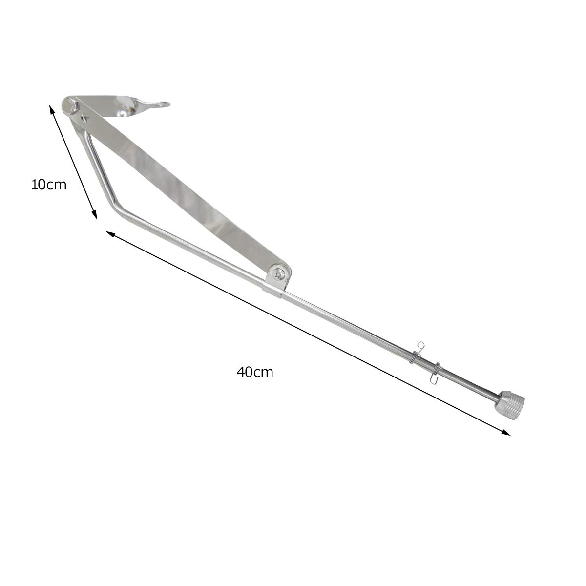 Amazon.co.jp: 【WNJAPAN】汎用 旗棒 40cm メッキ 原付 旧車會 暴走族