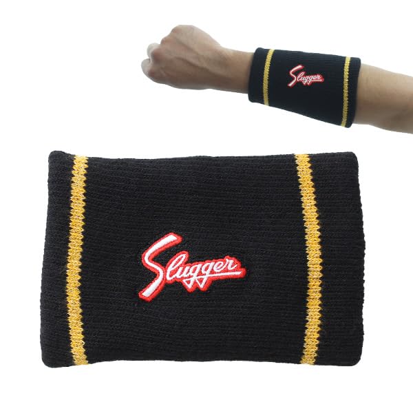 Amazon | 久保田スラッガー リストバンド（片手） S-34 S-34L/ブラック