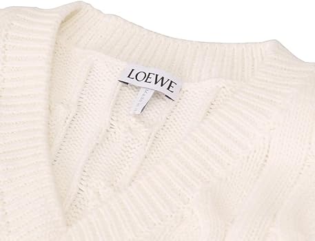 Amazon | [ロエベ] セーター レディース Vネック 長袖ニット