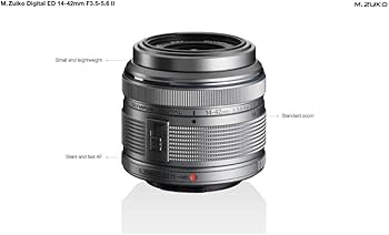 Amazon.co.jp: Olympus M.ZUIKO DIGITAL 14-42mm 1:3.5-5.6 II R SLR