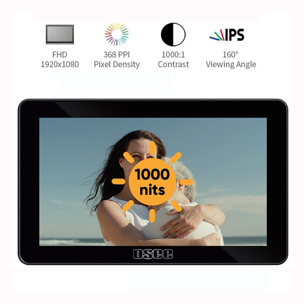 Amazon.com : Osee Lilmon 5 High Bright 1000nit 5.5 Inch Touch