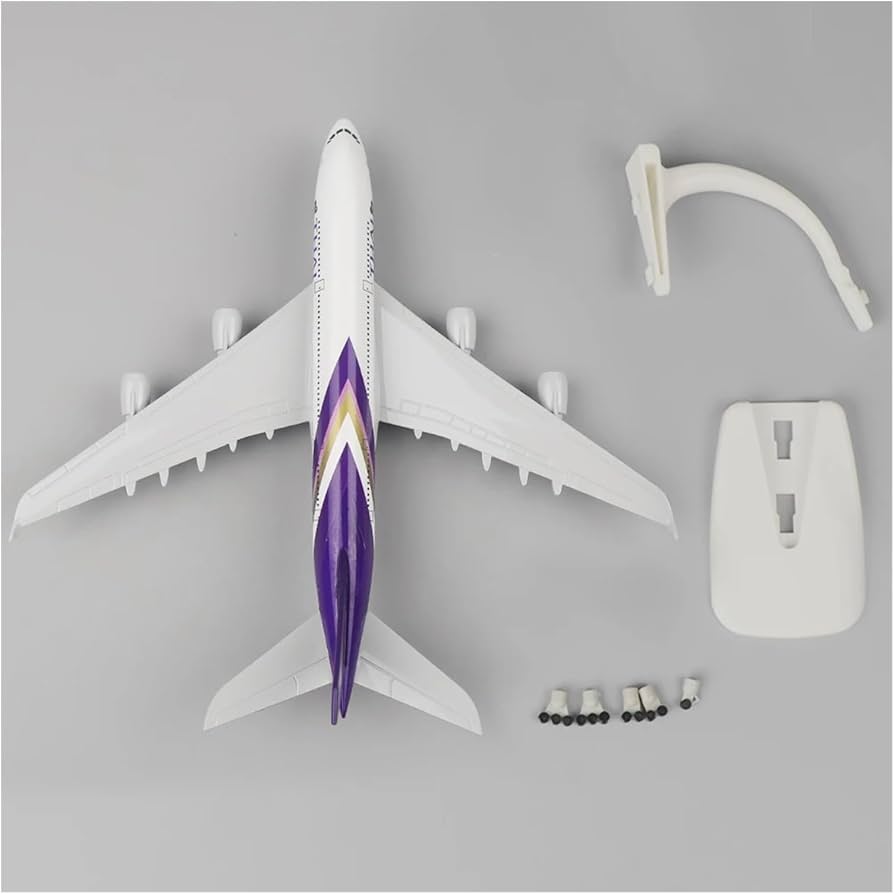 Amazon.co.jp: 模型飛行機 タイ航空 A380 合金素材 航空