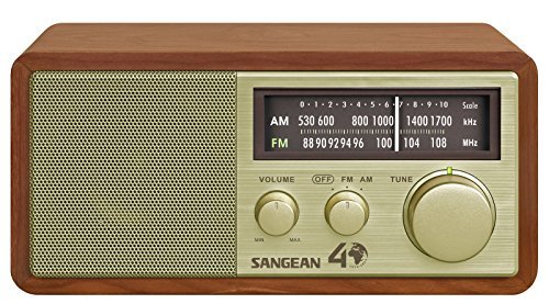 Amazon.com: Sangean WR-11SE AM/FM Table Top Radio 40th Anniversary