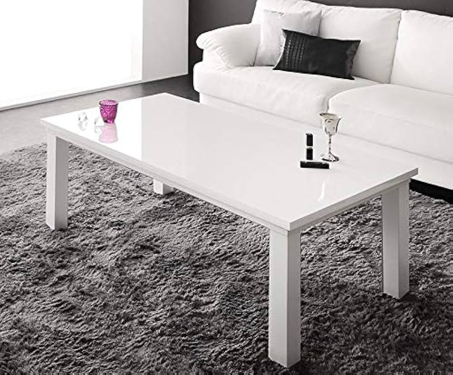 Amazon | SEMI-TU 鏡面仕上げモダンデザインこたつテーブル MONOMIRROR