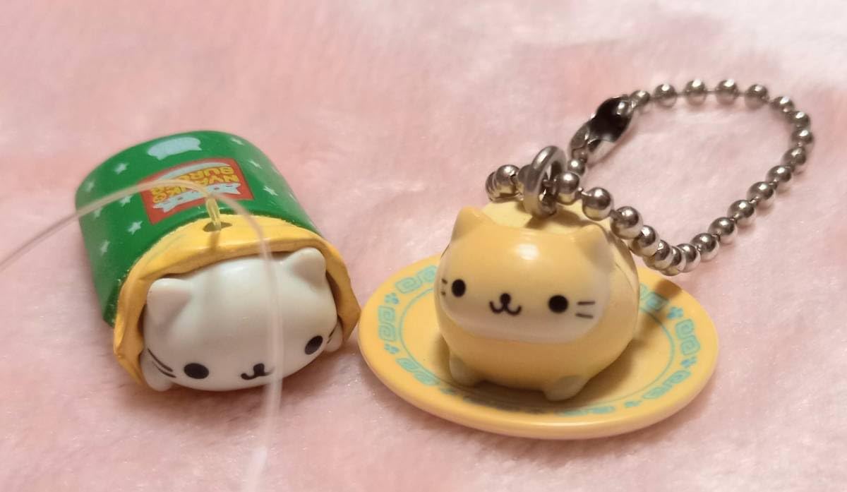Amazon.co.jp: サンエックスにゃんにゃんにゃんこキーホルダー2点