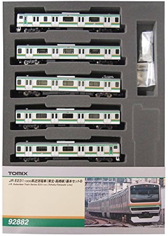 Amazon.co.jp: TOMIX Nゲージ92882 e231 1000-based郊外電車(東北と
