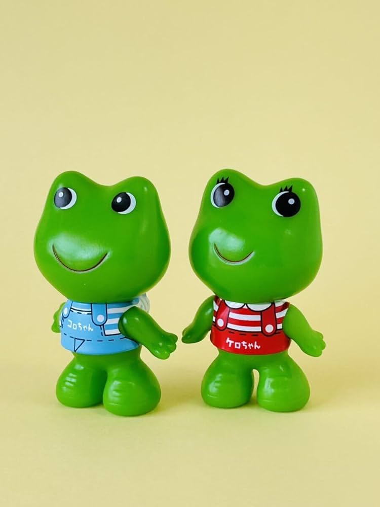 Amazon.co.jp: ケロちゃんコロちゃん ソフビ人形 昭和レトロ コルゲン