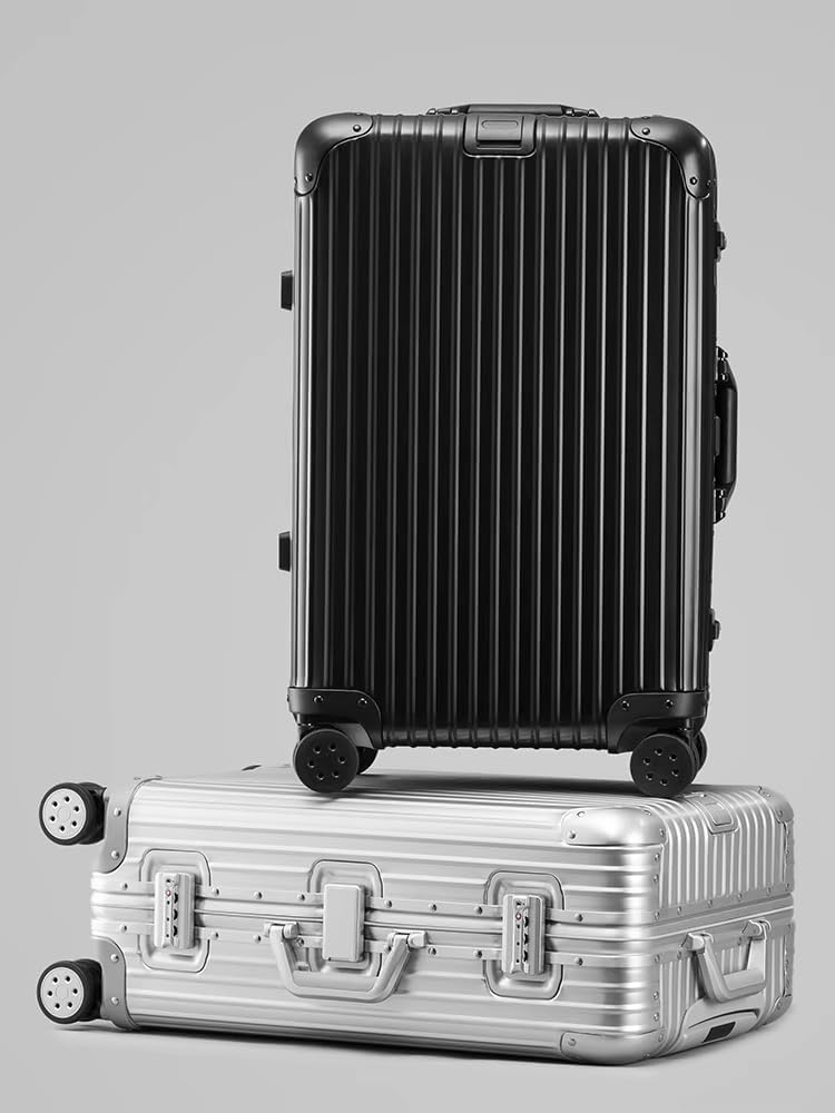 Amazon.co.jp: [Yuweijie] スーツケース オールアルミ合金ボディ