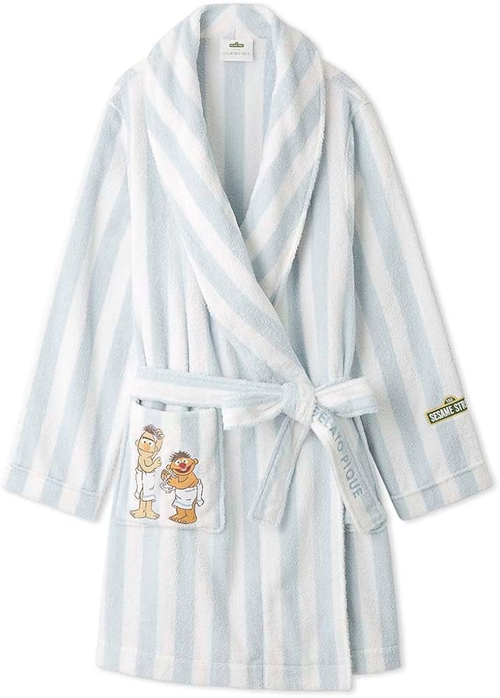 Amazon | [ジェラート ピケ] SESAME STREET UNISEXストライプタオル