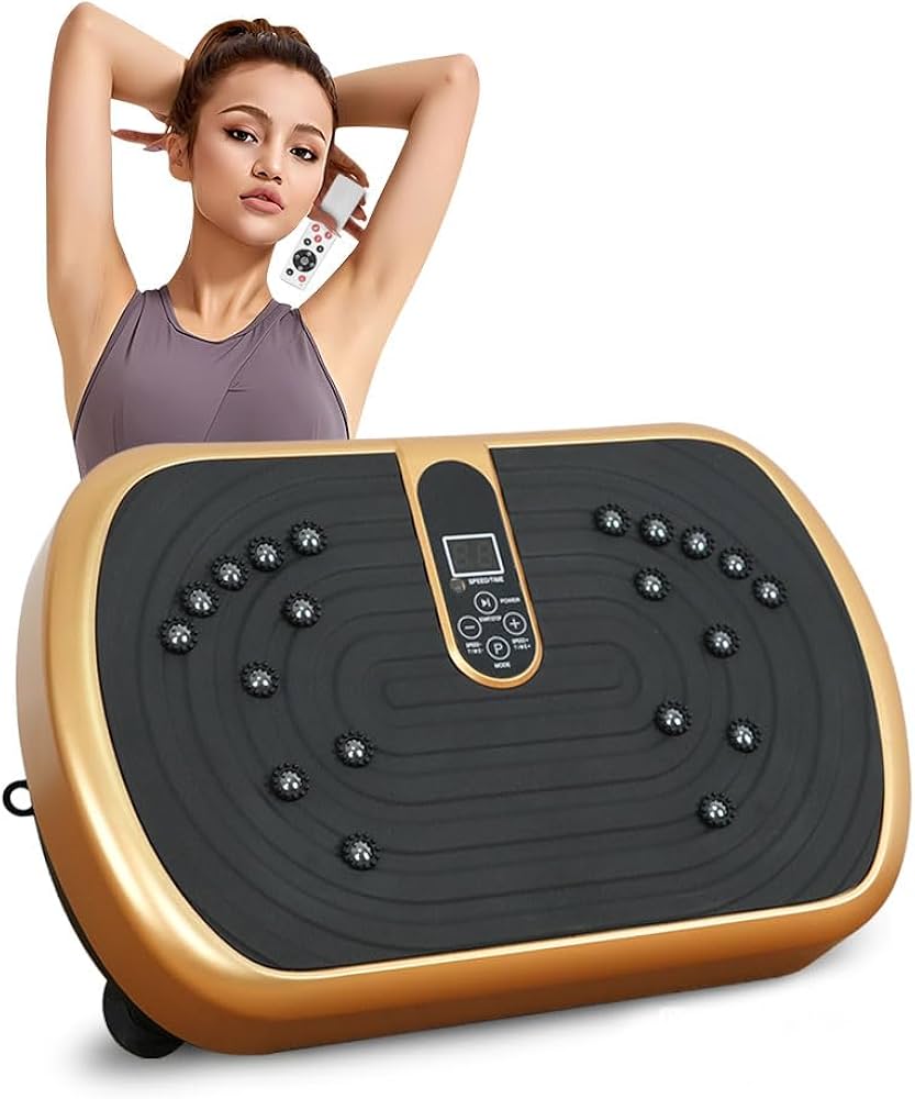 Amazon | 2025新登場 ブルブル振動マシン 3D振動 室内運動器具