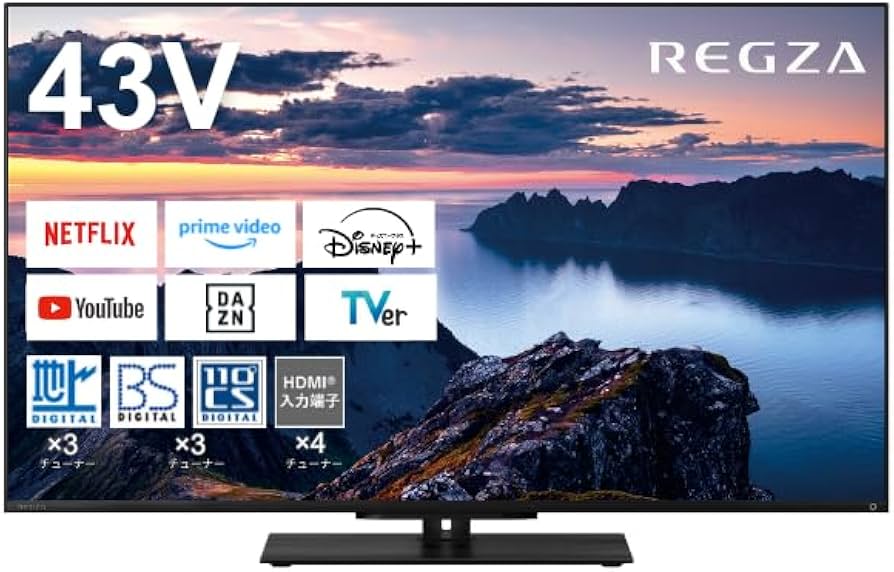 Amazon.co.jp: REGZA 43インチ 液晶 43Z670N スマートテレビ Dolby