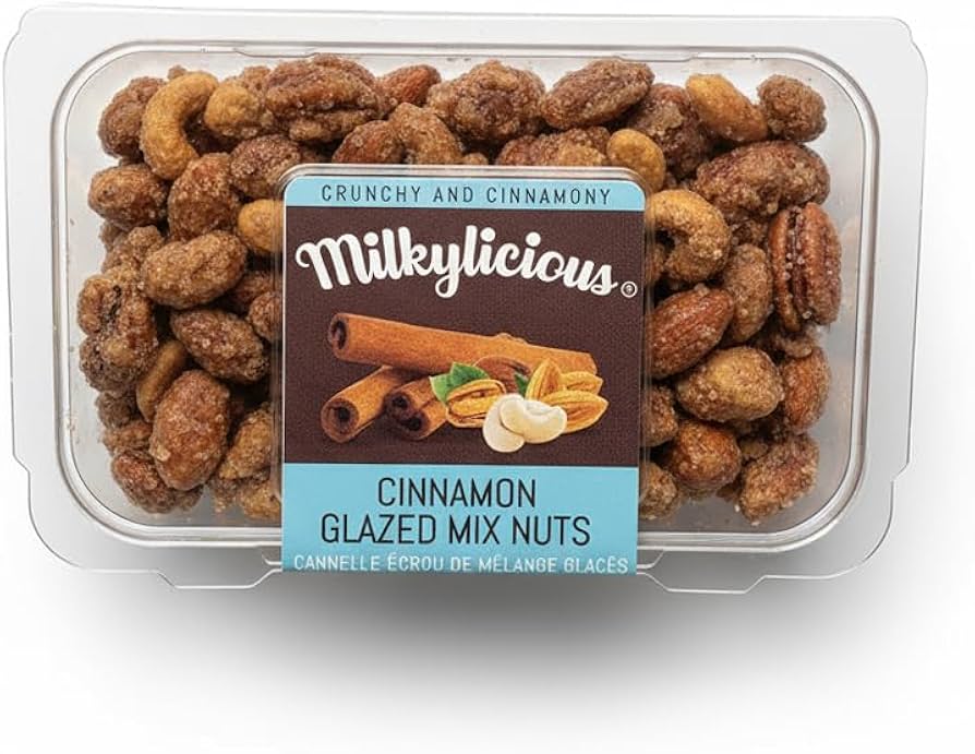 Amazon.com : Hand Roasted Cinnamon Glazed Mixed Nuts - Pecans