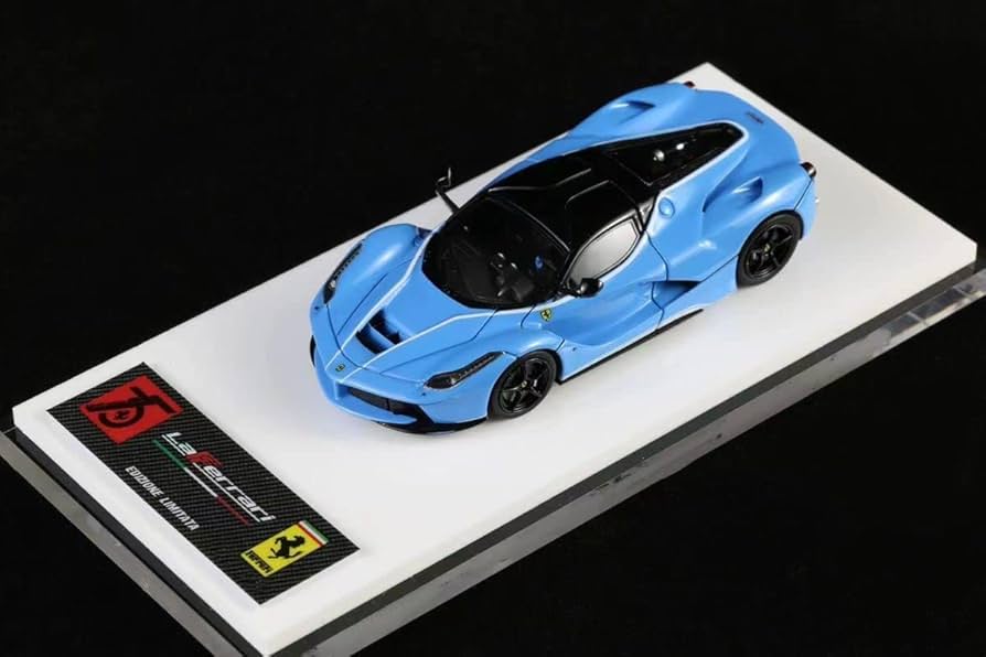 Amazon.co.jp: 1/64 DMH ラフェラーリ Laferrari 水色 : おもちゃ