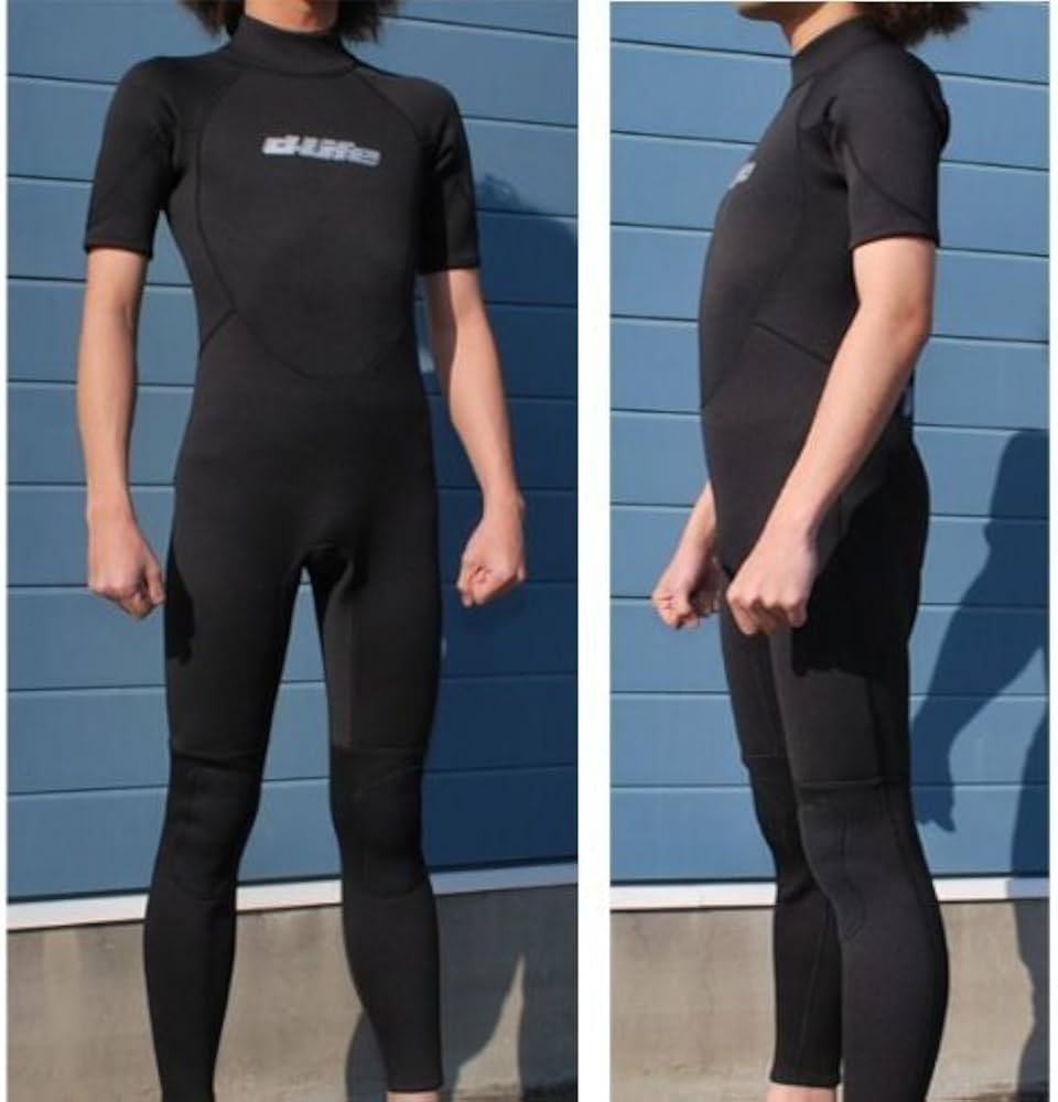 Amazon | dlife[デライフ]2×3mmシーガルウエットスーツ[ブラックver
