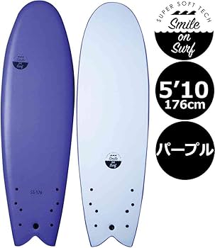 Amazon | スマイルオンサーフ 176 Smile On Surf クワッドフィン