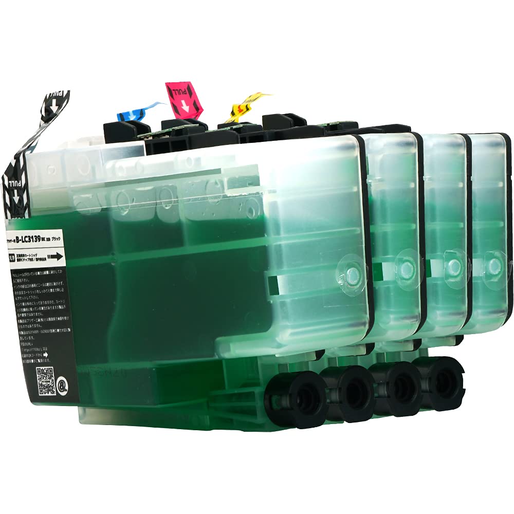Amazon.co.jp: LC3139-4PK (BK/C/M/Y)【強力洗浄カートリッジ 4色