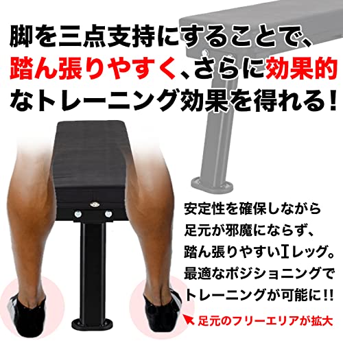 Amazon.co.jp: ファイティングロード フラットベンチDX ブラック