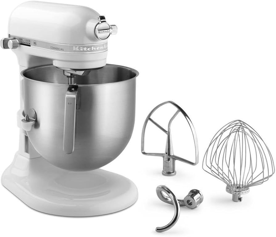 Amazon.com: KitchenAid Commercial 8-Quart Stand Mixer | White