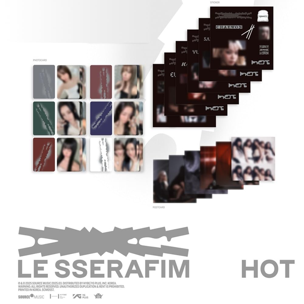 Amazon.co.jp: [ COMPACT ver. ] ルセラフィム - 5TH MINI ALBUM [ HOT