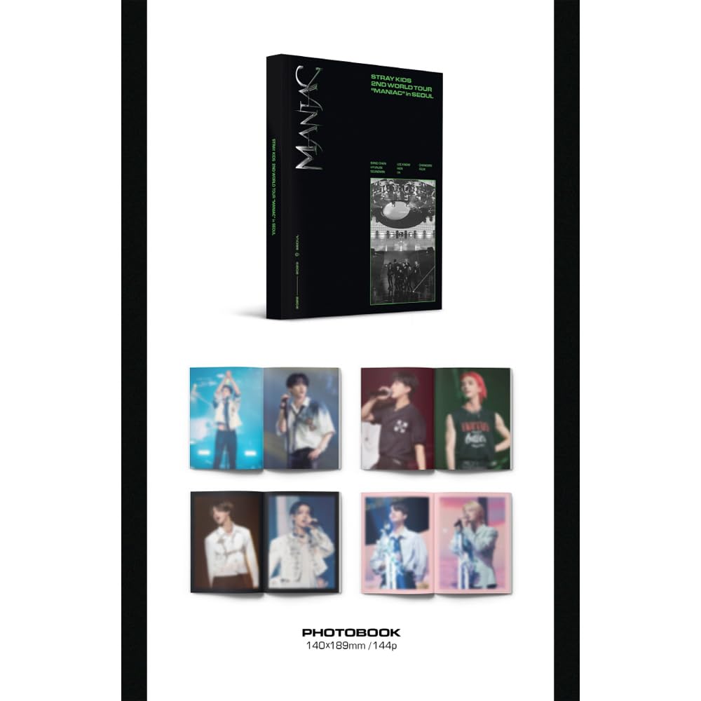 Amazon.com: Stray Kids 2nd World Tour MANIAC in Seoul Contents+