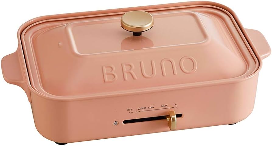 Amazon | BRUNO ブルーノ コンパクトホットプレート 本体 プレート2種