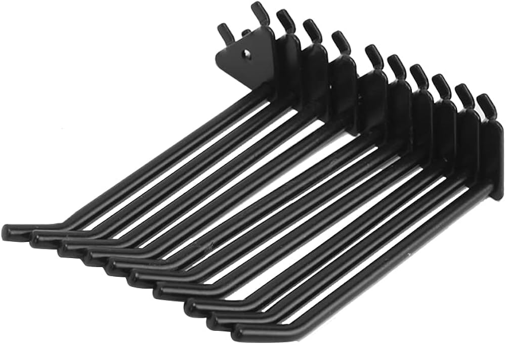 Amazon | 有孔ボードフック Mサイズ（10cm） 穴間ピッチ20mm 穴径 5mm