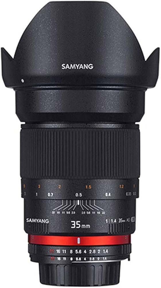 Amazon | SAMYANG 単焦点レンズ 35mm F1.4 キヤノン EF用 フルサイズ