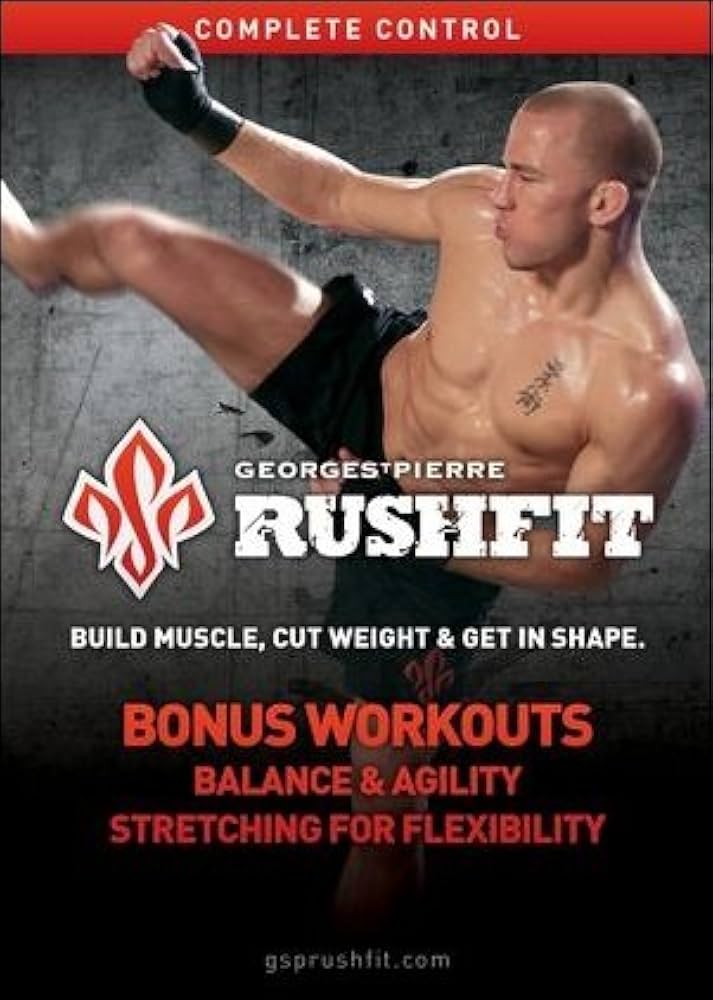Amazon.co.jp: Rushfit Georges St-Pierre 8 Week ホームトレーニング