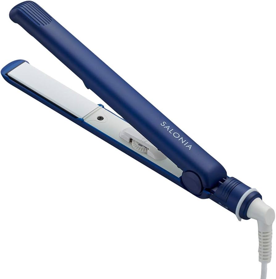 Amazon | SALONIA サロニア ダブルイオンストレートアイロン 海外対応