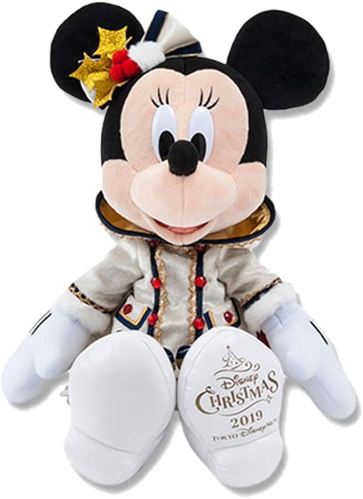 Amazon.co.jp: ミニーマウス ぬいぐるみ イッツクリスマスタイム