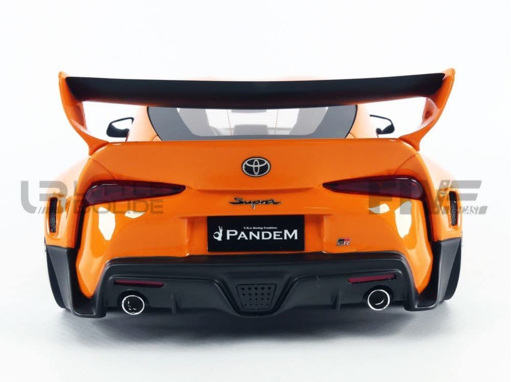 Amazon | TOP SPEED 1/18 パンデム GR スープラ V1.0 オレンジ 完成品