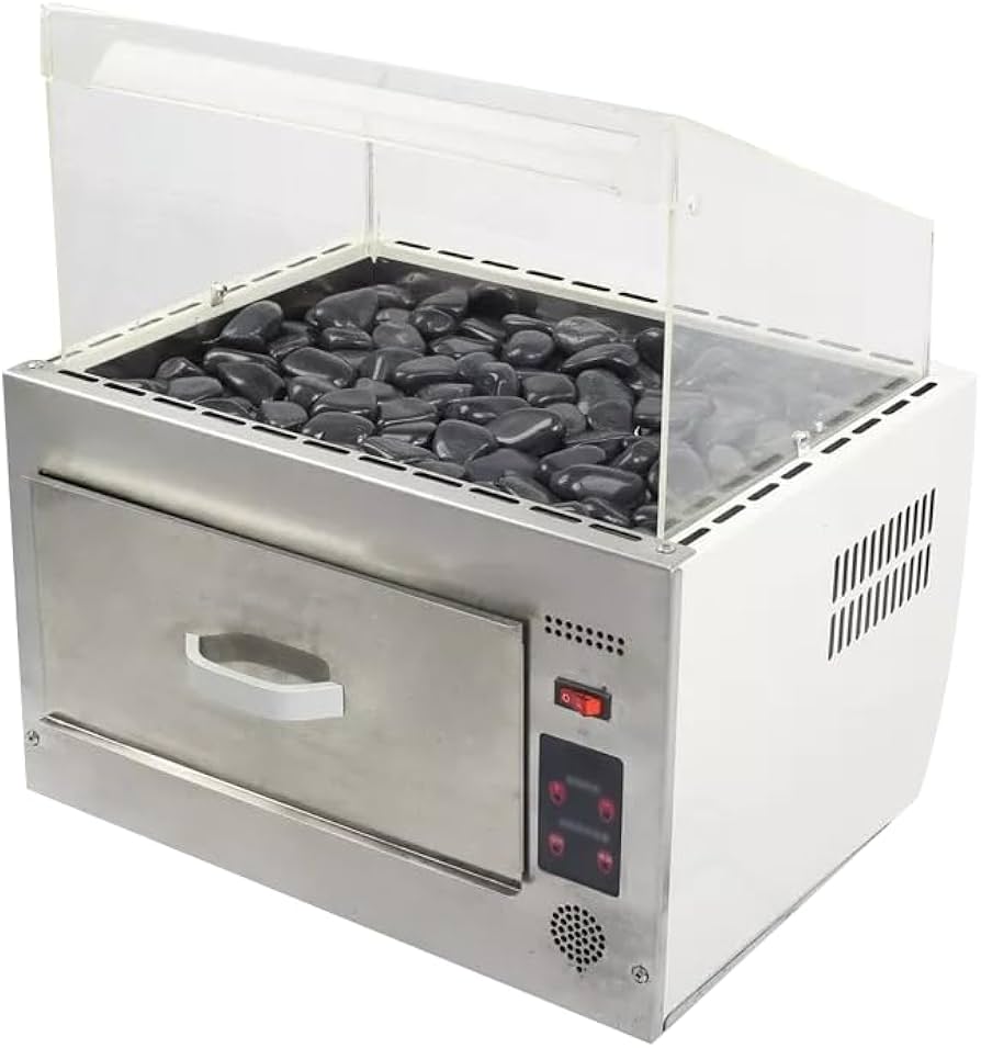 Amazon.co.jp: Kurflo 業務用 焼き芋器 電気式 石やきいも機 大容量