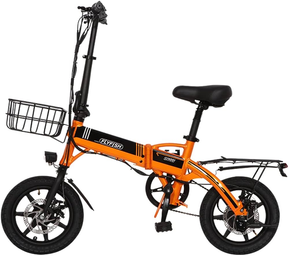 Amazon | 折りたたみ自転車 電動アシスト自転車 14インチ 電動アシスト